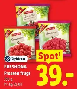 Lidl FRESHONA Frossen frugt tilbud