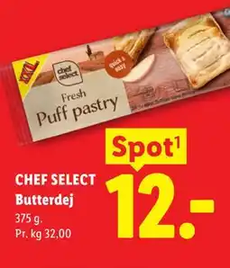Lidl CHEF SELECT Butterdej tilbud