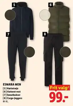Lidl ESMARA MEN Hættetrøje tilbud