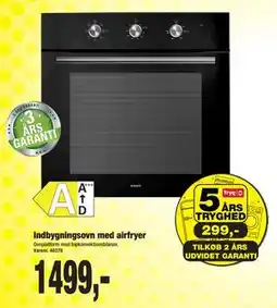 Harald Nyborg Indbygningsovn med airfryer tilbud