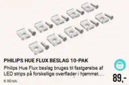 Harald Nyborg Philips Hue Flux beslag tilbud