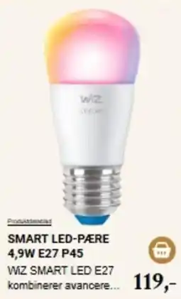 Harald Nyborg Wiz smart led pære tilbud