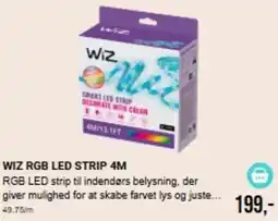 Harald Nyborg Wiz rgb led strip 4m tilbud