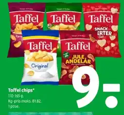 Coop 365 Taffel chips tilbud