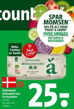 Coop 365 Änglamark økologiske æg tilbud