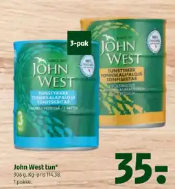 Coop 365 John West tun tilbud