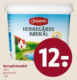 Coop 365 Beauvais herregårdsrødkål tilbud