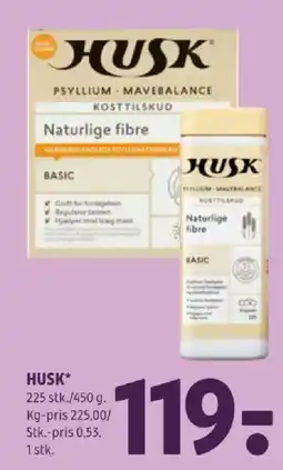 Coop 365 Husk naturlige fibre tilbud