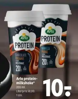Coop 365 Arla protein-milkshake tilbud