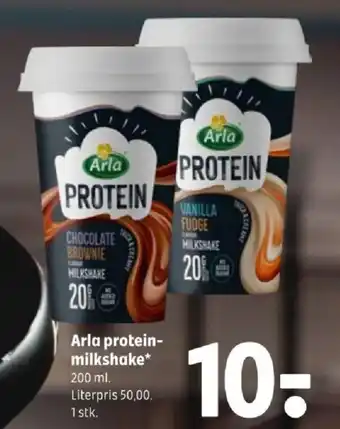 Arla protein-milkshake