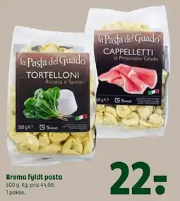 Coop 365 la Pasta del Guado tortelloni ricotta e spinaci tilbud