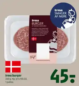 Coop 365 Irma burger tilbud