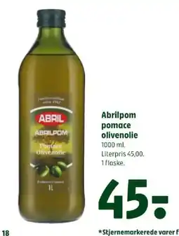 Coop 365 Abrilpom pomace olivenolie tilbud
