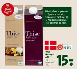Coop 365 Thise økologisk kefir tilbud
