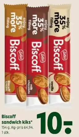 Coop 365 Biscoff sandwich kiks tilbud
