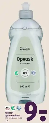 Coop 365 Minirisk opvaskemiddel tilbud