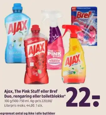 Ajax the pink stuff eller bref duo