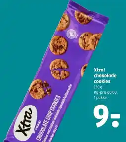 Coop 365 Xtra! chocolate chip cookies tilbud