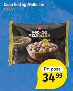 Fakta Tyskland Coop Kød og Melboller tilbud