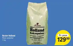 Fakta Tyskland Rexim Holland Kakaopulver tilbud