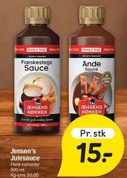 Fakta Tyskland Jensen's Juleauce tilbud