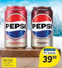 Fakta Tyskland Pepsi Treats tilbud