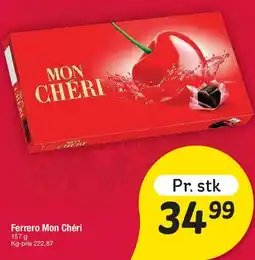 Fakta Tyskland Ferrero Mon Chéri tilbud