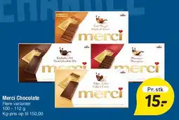Fakta Tyskland Merci Chocolate tilbud