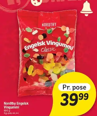 Nordthy Engelsk Vingummi Classic