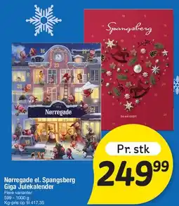 Fakta Tyskland Nørregade / Spangsberg Giga Julekalender tilbud
