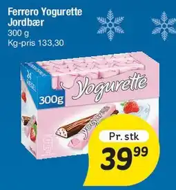 Fakta Tyskland Ferrero Yogurette Jordbær tilbud