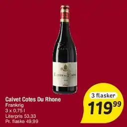 Fakta Tyskland Calvet Côtes Du Rhône tilbud