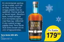 Fakta Tyskland Terra Verde XOS 40% (0,7 L) tilbud
