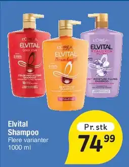 Fakta Tyskland Elvital shampoo tilbud