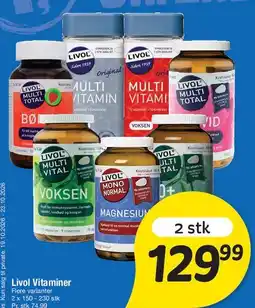 Fakta Tyskland Livol Vitaminer tilbud