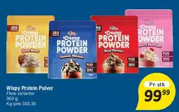 Fakta Tyskland Wispy Protein Pulver tilbud