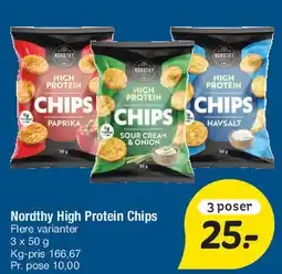 Fakta Tyskland Nordthy High Protein Chips tilbud