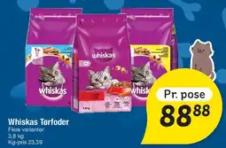 Fakta Tyskland Whiskas Torfoder tilbud