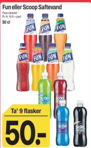 Fun eller Scoop Saftvand