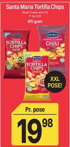 ABC Lavpris Santa Maria Tortilla Chips tilbud