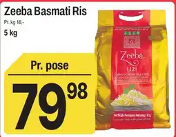 ABC Lavpris Zeeba Basmati Ris tilbud