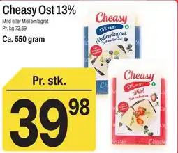 ABC Lavpris Cheasy Ost 13% tilbud