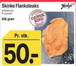 ABC Lavpris Skinke Flanksteaks tilbud
