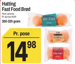 ABC Lavpris Hatting Fast Food Brød tilbud