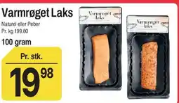 ABC Lavpris Varmrøget Laks tilbud