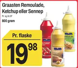 ABC Lavpris Graasten Remoulade, Ketchup eller Sennep tilbud