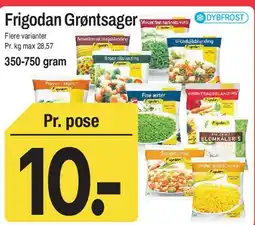 ABC Lavpris Frigodan Grøntsager tilbud