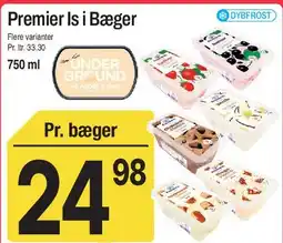 ABC Lavpris Premier Is i Bæger tilbud