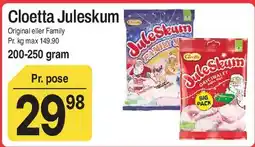 ABC Lavpris Cloetta Juleskum tilbud