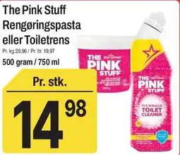 ABC Lavpris The Pink Stuff Rengøringspasta eller Toiletrens tilbud